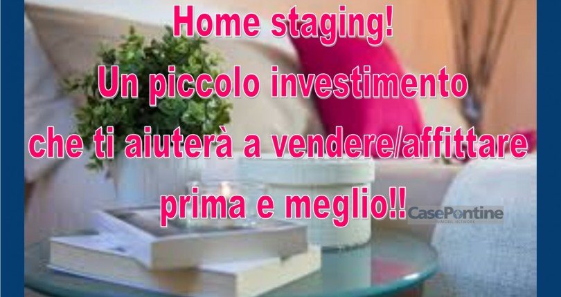 E’ il momento, adeguati anche tu!!  Il mercato immobiliare è cambiato! Scopri l’Home Stager – Home Staging